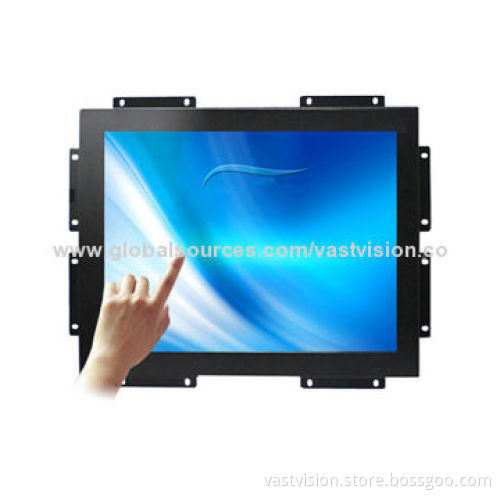 10.4-inch Rack Mount Industrial LCD Monitor with 800 x 600 or 1,024x768 Pixels Resolution
